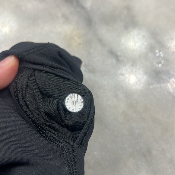 Lululemon Wunder Under Hi-Rise 7/8 Tight *Full-On Luxtreme - Black - Size 8 - Picture 6 of 6